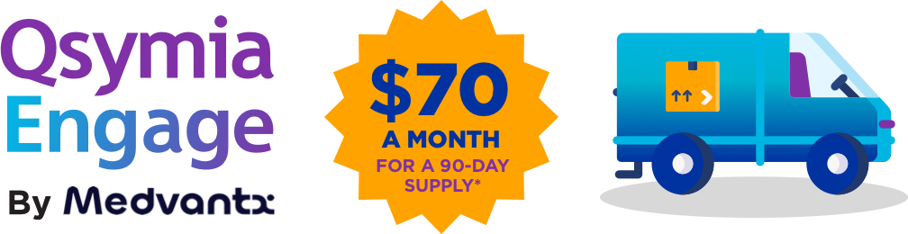 Qsymia Engage. A FREE support program with exclusive benefits!